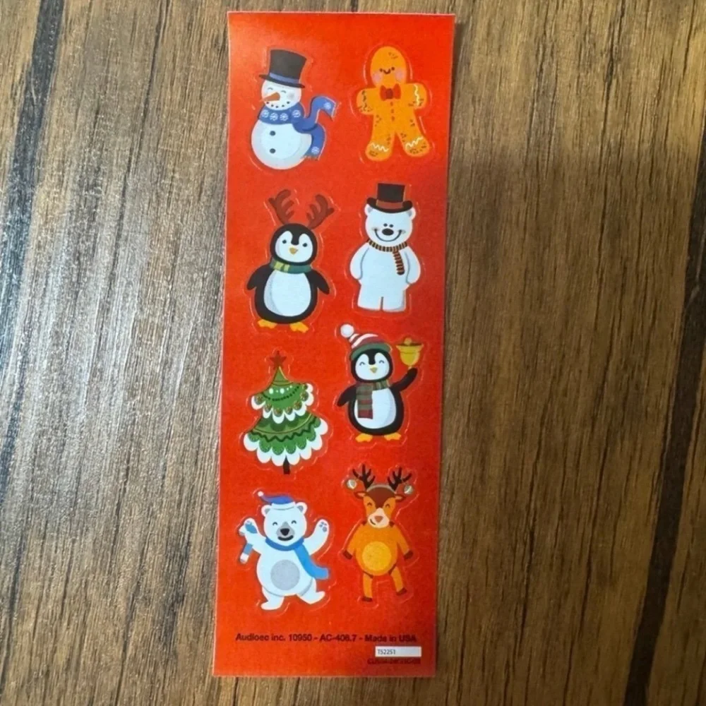 47 Holiday Stickers Assortment